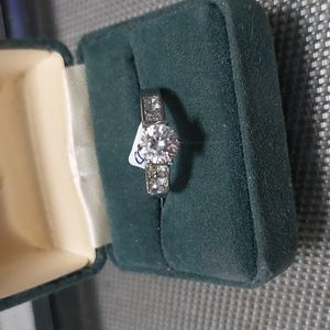 Stainless steel CZ  Ring assorted sizes  8mm